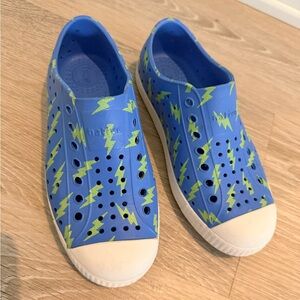 Native Blue and Green Kids Shoes